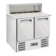 Saladette pizza ou saladette 2 portes 240 L 900x700