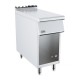 FRITEUSE GAZ 2 CUVES/ARM 2+PANIERS 2x20LIT