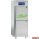 Armoire frigorifique ventilée et de congélation 2x 350 lit. GN 2/1tropicalisé 