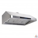 Hotte compl&egrave;te, 7/7 - 1620 M3/h, 125 Pa, 3x filtres &agrave; labyrinthe