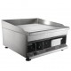 Plancha lisse grill chrome 220V 3kw 50x52xh31 cm