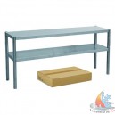 Etag&egrave;re chef 2 niveau inox d&eacute;montable 80x35xh70 cm
