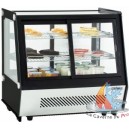 Vitrine r&eacute;frig&eacute;r&eacute;e a poser 120L 710X575XH685