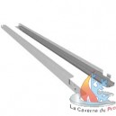 Couple glissi&egrave;res Dx et Gx armoire de maturation 650x30xh30 