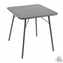 Table bistro carr&eacute;e en poly bois 60x60 cm