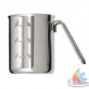 Pot gradu&eacute; inox 0,75 L 