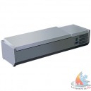 Structure r&eacute;frig&eacute;r&eacute;e 5x GN 1/4 - 150 mm, avec couvercle inox