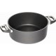 Sauteuse av 2 poignées en fonte d'aluminium Ø 24xh10 cm
