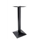 Pied de table NOIR mange debout H 108 cm