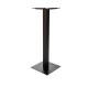 Pied de table NOIR mange debout H 108 cm