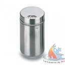 Saupoudreuse inox gros d&eacute;bit 13 cm