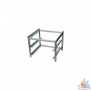 Soubassement lave-verre en 40x40 L450xP55xh40 cm