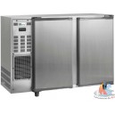 Arrir&egrave;re bar inox 2 portes, 229 litres  1225 x 565 x 890 mm