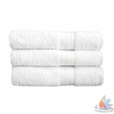 Serviettes blanche 100% coton 50x100 cm 1 pi&egrave;ces