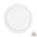 Assiette plate porcelaine blanc &Oslash; 23 mm par 12 pieces
