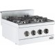 Cuisinière 4 feux gaz 4/3.25kw L60xp60xh30 cm