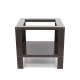 Piétement noir four 2X4 pizzas L80XP68.5XH85.5 cm