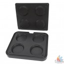 Moule &agrave; 4 Tartelette Rond &Oslash;124/h23 mm 