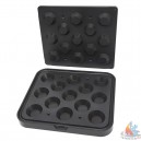 Moule &agrave; 4 Tartelette Rond &Oslash;124/h23 mm 