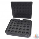 Moule &agrave; 4 Tartelette Rond &Oslash;124/h23 mm 