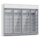 Armoire 4 porte battante °C 0/+10 2060L L2508xp710xh2092cm BLANC