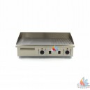 Plaque &agrave; snacker double,220v fonte &eacute;maill&eacute;e L600xP475xH230