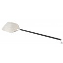 Pelle &agrave; pizza rectangulaire en aluminium 36x36xH150 cm