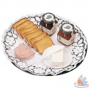 DENTELLES 37 CM. BLANC LITOS (100 UNIT&Eacute;) 