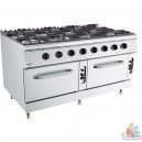 Fourneau gaz 6 feux + four gaz + armoire neutre