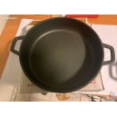 Sauteuse av 2 poign&eacute;es en fonte d'aluminium &Oslash; 28xh8 cm