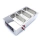 BAIN-MARIE DE TABLE EL. GN1/1-150MM+ROBINET