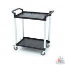 CHARIOT SERVICE 3 NIVEAUX 103,5x49x95 CM. GRIS PEHD 