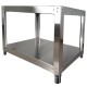 Support inox pour four 2x 4 pizza L1040xP820xH810/870