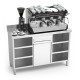 Meuble pour machine à café 1570 x 600 x 1040 mm