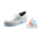 Mocassins de s&eacute;curit&eacute; blancs