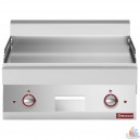 Plancha 400V lisse 700x650