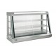 Vitrine chauffante - L1200xP480xH810 mm