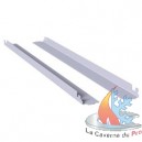 Glissi&egrave;res Dx et Gx pour armoire 550x30xh30