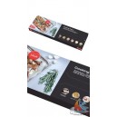 FEUILLES INGRAISSABLES 35 GR.M2. "VOLARE" 35x52 CM. BLANC PARCH.INGRAISSABLE 