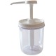 Distributeur de sauce rond 135 cl