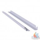 Glissi&egrave;res Dx et Gx pour armoire 730x30xh30