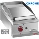 Plancha cuisson gaz  lisse chrome 400X700