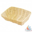 Corbeille style osier rectangulaire 29x41H8 cm