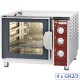 Four analogique 400V 4 étages  GN 2/3 vapeur/convection L60xP69xh48