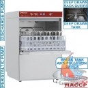 Lave-verres digital  panier 400x400 mm + dispositif anti-pollution d