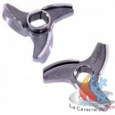 Grille inox trous de 6 mm N&deg; 8 