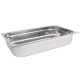 Bacs inox gastronorm GN1/1  530x325xh100