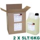 D&eacute;tergent liquide lave-verres & lave-vaisselles - Eau dure 2 Bidon de 5 litres/6kg