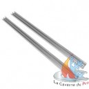 Glissi&egrave;res Dx et Gx pour armoire 550x30xh30