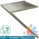 Table entr&eacute;e/sortie L700mm pour DK7/2